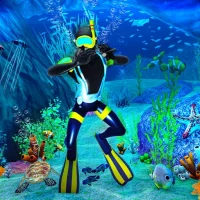 スキューバダイバーの水中救助